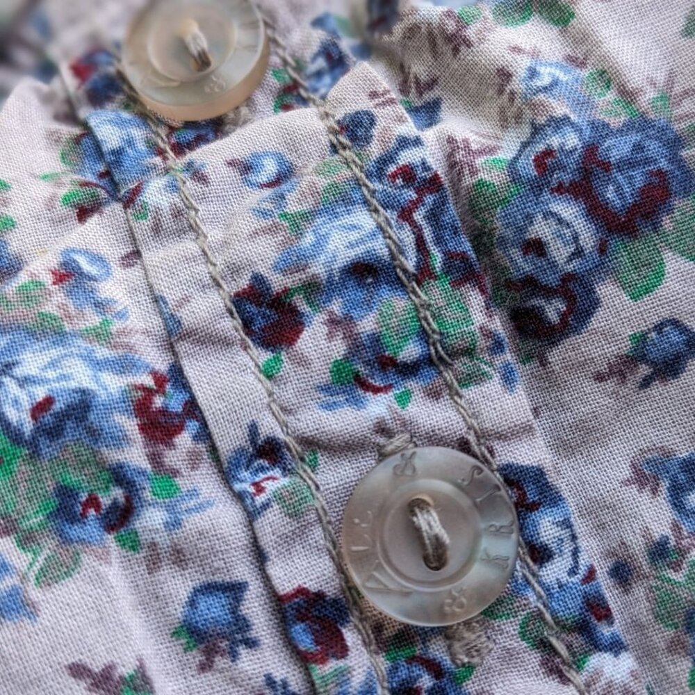 ALI and KRIS Floral Peplum Strapless Top, Size Large - Picture 6 of 7
